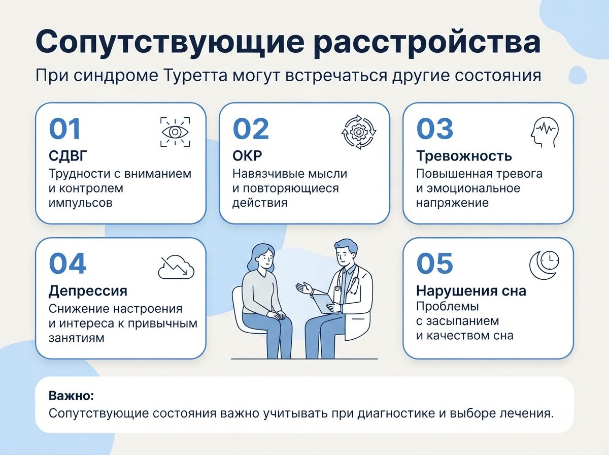 Лечение синдрома Туретта в Зуевке инфографика